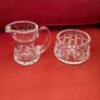 Waterford Crystal Creamer and Sugar Bowl Image 2