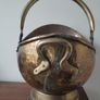 Solid Brass Coal Bucket Helmet Image 3