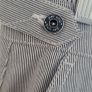 Per Una navy striped cotton pants Sz 14R Image 3