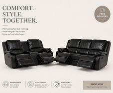 New Larson Full Leather Recliners Free Delivery