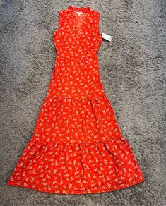 Red Maxi Dress