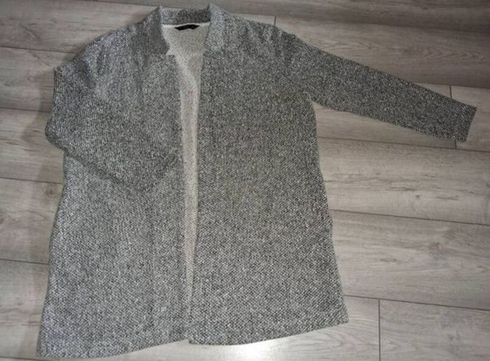 F&F Long Line Cardi Jacket - Size - U.K.20