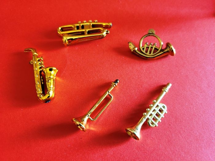 Dolls house furniture - Music room