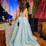 Stunning floor length debs dress Image 2