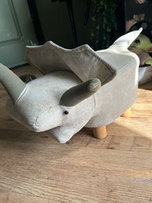 Dinosaur foot stool