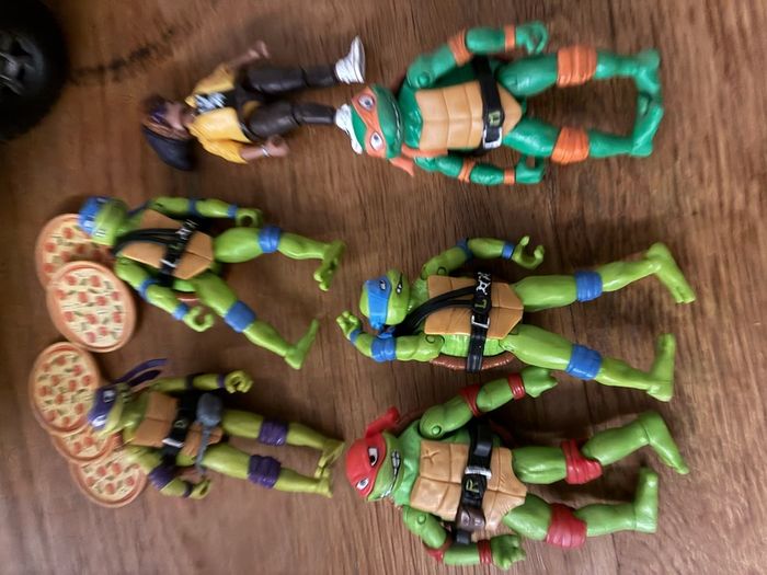 Teenage Ninja Turtles & Pizza Van