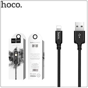 Hoco X14 Fast Charging Lighting Cable 2M Black