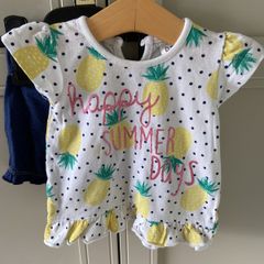 2 piece T-shirt and short set
