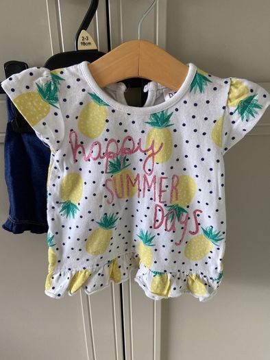 2 piece T-shirt and short set