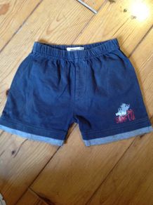 Age 18-23 Months Navy / Grey Shorts