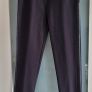 Peruzzi black viscose leggings with faux leather side stripe - Sz 10 UK - Bnwt Rrp 85 Image 4