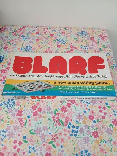 Vintage 1981 BLARF board game