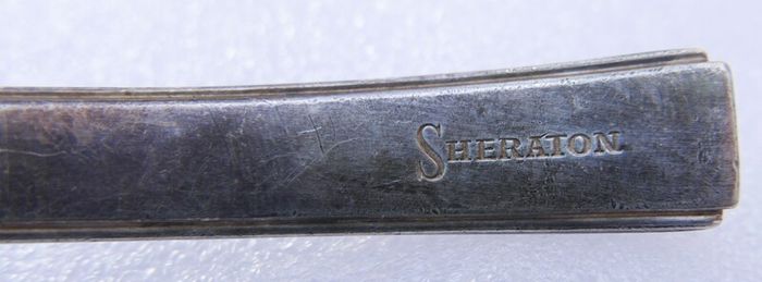 RARE Vintage SHERATON Reed & Barton silverplate Ladle