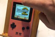 Nintendo Heaven - IPS Display and Audio Amp Modded Original Nintendo Gameboy Pocket - In lovely original Pink Shell - #393