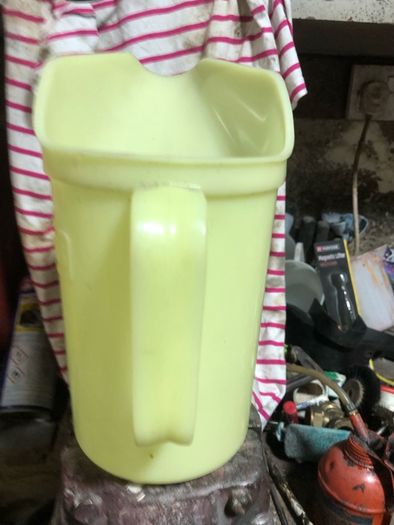 Duckhams oil jug