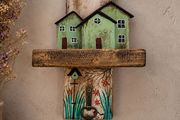 Handcrafted wooden key holders!