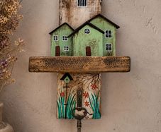 Handcrafted wooden key holders!