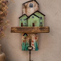Handcrafted wooden key holders!