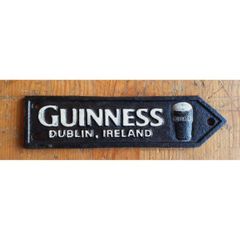 Guinness Road Sign  Small  Black  HS110