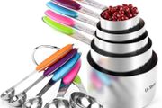 Brand New Measuring cups: U-Taste 18/8 stainless steel measuring cups and measuring spoons set of 10