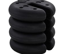 Sand Fillable Set of 4 PCs Gazebo Tent Leg Weights, Marquee Party Tent Canopy Accessory