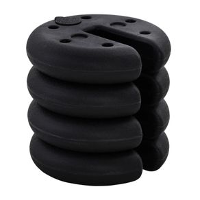 Sand Fillable Set of 4 PCs Gazebo Tent Leg Weights, Marquee Party Tent Canopy Accessory