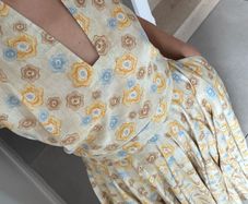 Daniela Barb silk skirt and top set