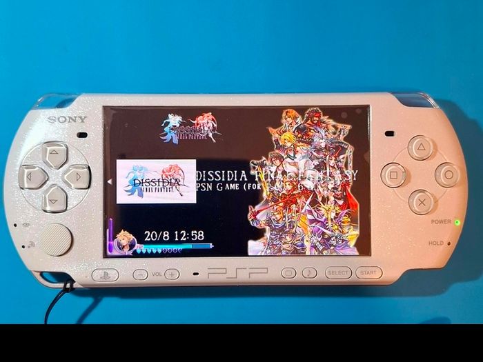 PSP 3000 Series Pearl White (Modded)