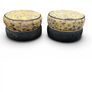 Vintage Pouffes x 2 - Leopard Print Image 3