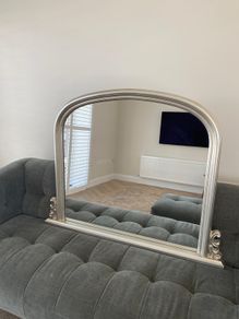Ornate Mirror with Matte Finish