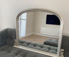 Ornate Mirror with Matte Finish