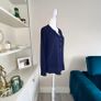 Ladies Navy Blouse from Jacqueline De Yong Size UK 8 / EU 36 Image 6