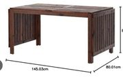 IKEA APPLARO,Drop-leaf table, brown