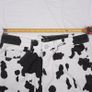 Boohoo Man White Black Cow Print Graphic Straight Leg Denim Jeans W32/L31 Image 10