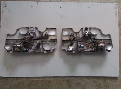 2.Toyota Corolla rear lamp bulb holders.