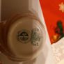 Antique belleek bowl with roses Image 3