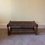 Antique Woven Footstool Image 2