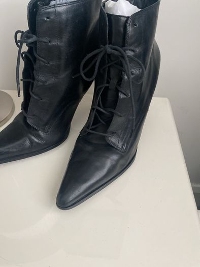 Ankle Boot Black Stillettir