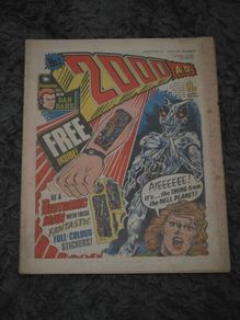 2000ad prog 2 1st app Judge Dredd