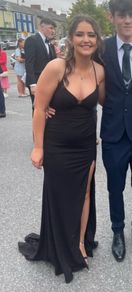 Black Sparkly debs dress
