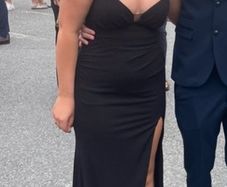 Black Sparkly debs dress
