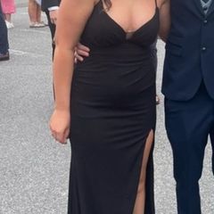 Black Sparkly debs dress
