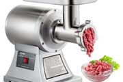Electric Meat Mincer, 1100W 330LBS/H Capacity Meat Grinder Machine, Stainless Steel Meat Grinder Commercial Sausage Stuffer Maker for Home &amp; Commercial Use