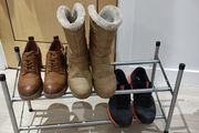 Extendable 2 Tier Shoe Rack