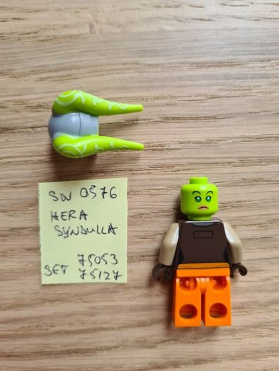 lego sw0576 hera syndulla, set star wars 75053, 75127
