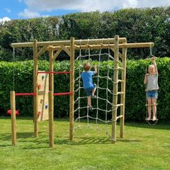 Milo Wooden Climbing Frame with Monkey Bars