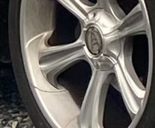 A set of Toyota landcruiser 22" wolfrace alloys