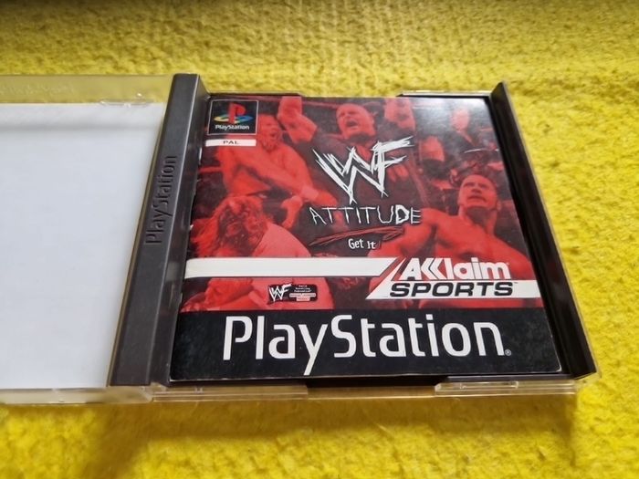 WF Attitude Wrestling PlayStation1 Ps1 PlayStation2 Ps2 games Original