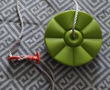 Plastic Monkey Swing Seat Lime Green