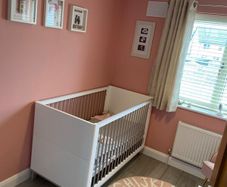 Cot turns into Cotbed